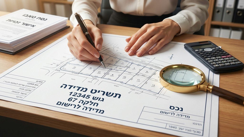 בדיקת מסמכי רישום ותשריט בית משותף לפני הגשה לטאבו