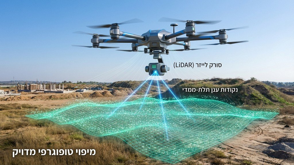 שימוש בטכנולוגיות מתקדמות למדידת שטח על ידי חברת מדידות בעפולה