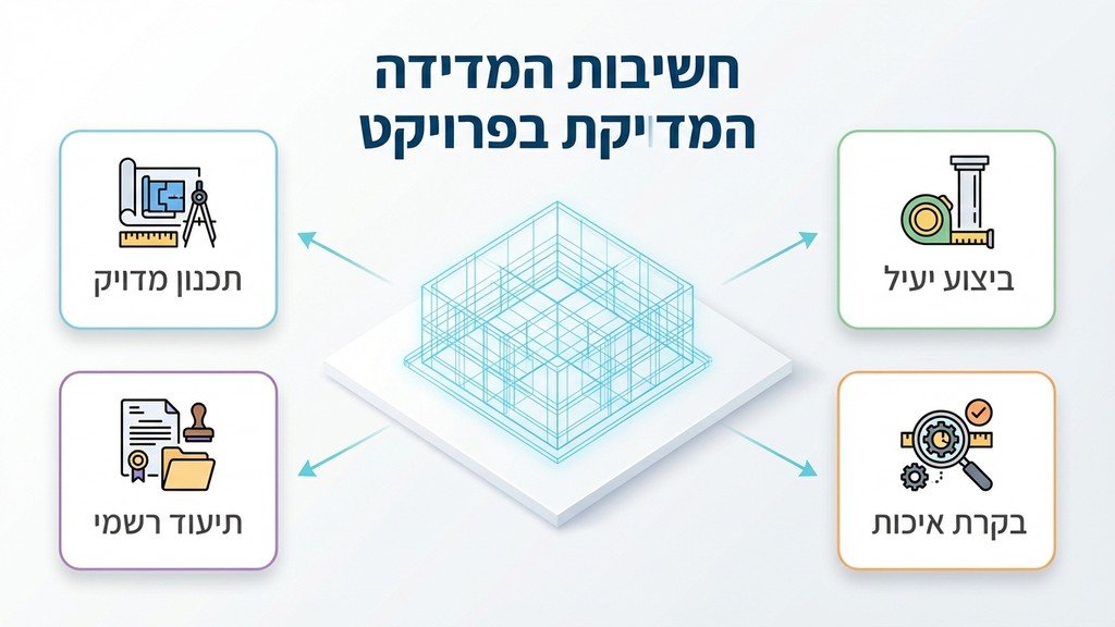 טבלת השוואה של סוגי שירותי מדידות לעסקים
